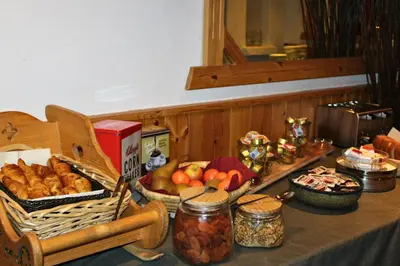 Essen in der Lodge oder in der Nähe