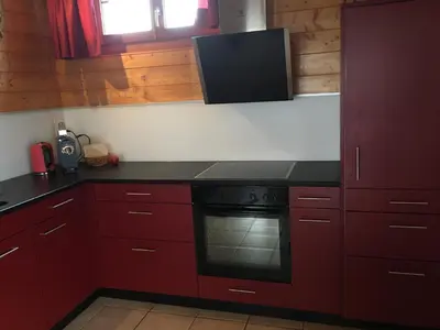 Küche/Küchenzeile in der Unterkunft Chalet Marina