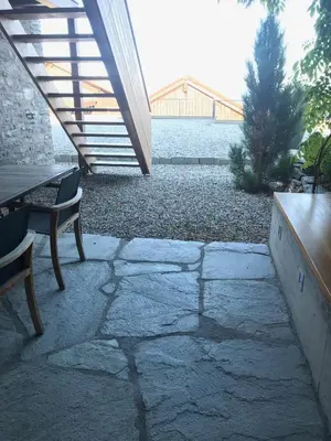Ein Balkon oder eine Terrasse in der Unterkunft Telemark Guesthouse
