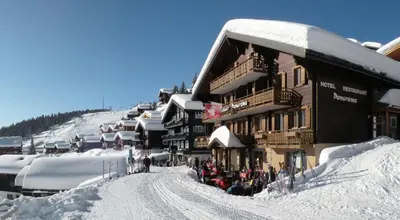 Panorama Hotel & Restaurant im Winter