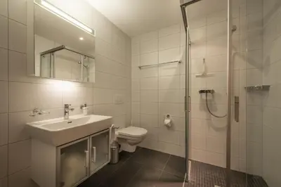 Ein Badezimmer in der Unterkunft Chalet Am Acher 7