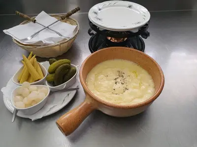 Essen im Hotel oder in der Nähe