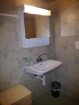 Ein Badezimmer in der Unterkunft Hotel-Restaurant-Linde