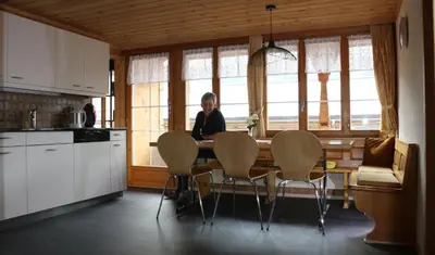 Küche/Küchenzeile in der Unterkunft Bühlerhof