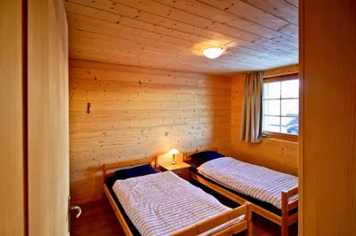 Ein Bett oder Betten in einem Zimmer der Unterkunft Réveil féerique au cœur des alpes - Vercorin