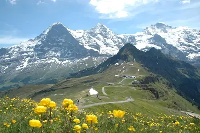 Naturlandschaft in der Nähe des Gasthauses