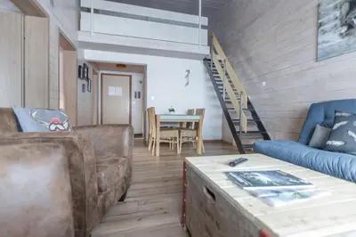 Ein Sitzbereich in der Unterkunft Hotel GO-IN