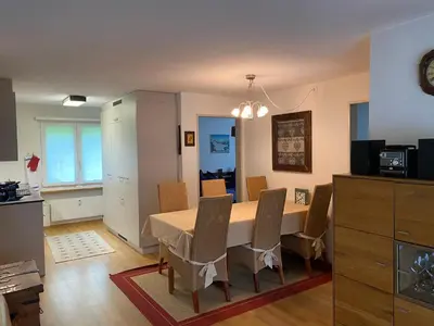Ein Sitzbereich in der Unterkunft Superior Apartment 100m2 Bodmisonne - Grindelwald