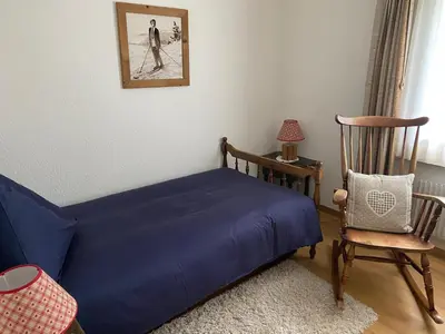 Ein Bett oder Betten in einem Zimmer der Unterkunft Superior Apartment 100m2 Bodmisonne - Grindelwald