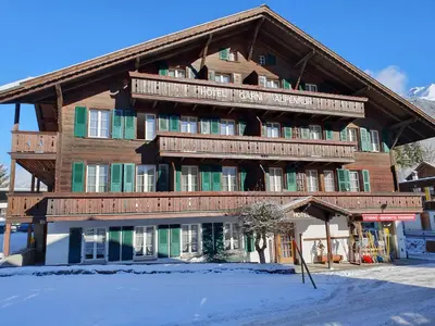 Das Gebäude in dem sich das Hotel befindet