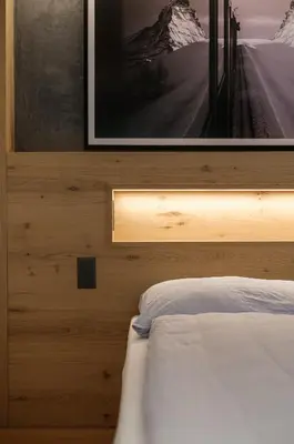 Ein Bett oder Betten in einem Zimmer der Unterkunft Hotel La Reserve
