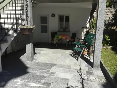 Ein Patio oder anderer Außenbereich in der Unterkunft Ca Evelina