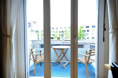 Der Swimmingpool an oder in der Nähe von Interlaken Central 1