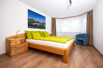Ein Bett oder Betten in einem Zimmer der Unterkunft Apartment Aura