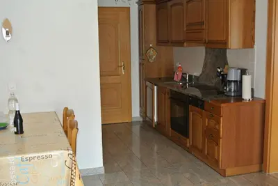 Küche/Küchenzeile in der Unterkunft Apartment Aura