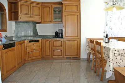 Küche/Küchenzeile in der Unterkunft Apartment Aura