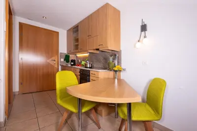 Küche/Küchenzeile in der Unterkunft Apartment Aura