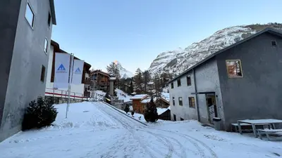 Zermatt Youth Hostel im Winter