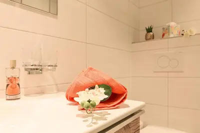 Ein Badezimmer in der Unterkunft Jolimont Apartments