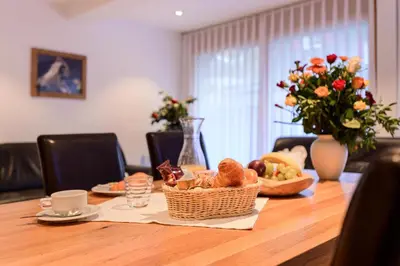 Essen in der Ferienwohnung oder in der Nähe