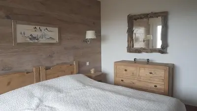 Ein Bett oder Betten in einem Zimmer der Unterkunft Télérésidence