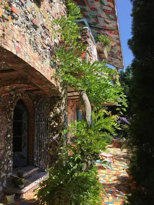 Ein Garten an der Unterkunft Casa toscana
