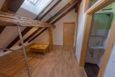 Ein Badezimmer in der Unterkunft Chalet 1752