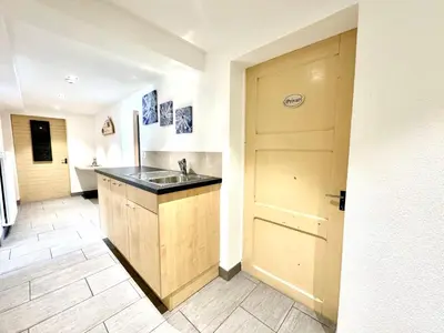 Küche/Küchenzeile in der Unterkunft Haus Chalet Arnika