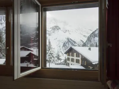 Esthers Guesthouse im Winter