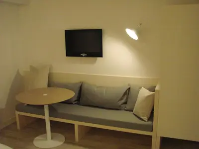 TV/Unterhaltungsangebot in der Unterkunft Hotel Restaurant Flaschen