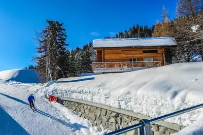 Crans Luxury Lodges im Winter