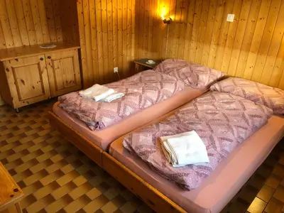 Ein Bett oder Betten in einem Zimmer der Unterkunft bella Romantica