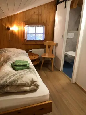 Ein Bett oder Betten in einem Zimmer der Unterkunft bella Romantica