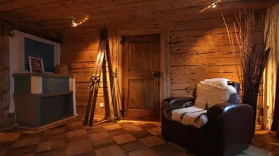 Ein Sitzbereich in der Unterkunft Boutique Hotel The River House