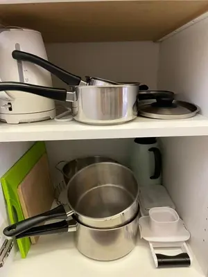 Küche/Küchenzeile in der Unterkunft Haus Stadel Wohnung Nr. 36