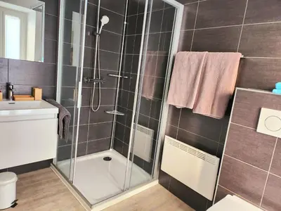 Ein Badezimmer in der Unterkunft Auberge de l’Union