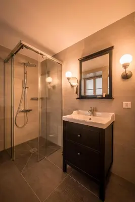 Ein Badezimmer in der Unterkunft Dependance West