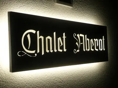 Ein Zertifikat, Auszeichnung, Logo oder anderes Dokument, das in der Unterkunft Holiday flat #1, Chalet Aberot, Wengen, Switzerland ausgestellt ist