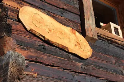 Grundriss der Unterkunft Chalet Gädi