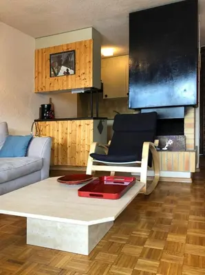 TV/Unterhaltungsangebot in der Unterkunft Appartement à 200m de la télé-cabine de Vercorin
