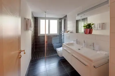 Ein Badezimmer in der Unterkunft Haus Powder Snow