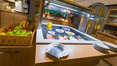 Essen im Hotel oder in der Nähe
