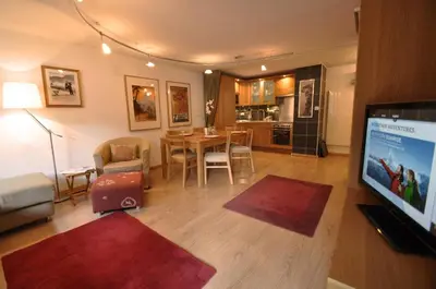 Küche/Küchenzeile in der Unterkunft Haus Armina - Apartment Edward