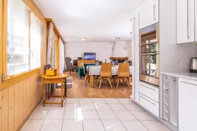 Küche/Küchenzeile in der Unterkunft Chalet Aquila 2