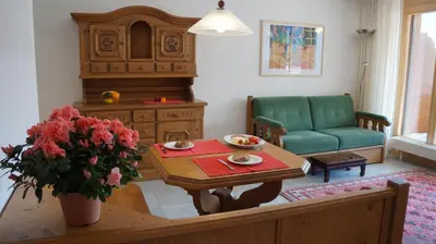 Ein Sitzbereich in der Unterkunft Chalet Bella Vista 6