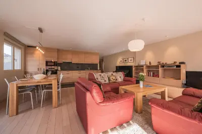 Küche/Küchenzeile in der Unterkunft Chalet Brunner 4