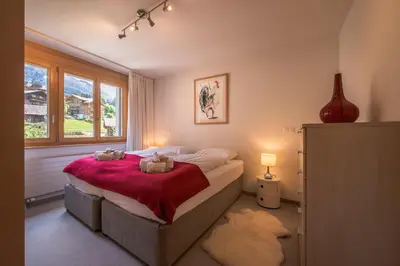 Ein Bett oder Betten in einem Zimmer der Unterkunft Chalet Bella Vista 4