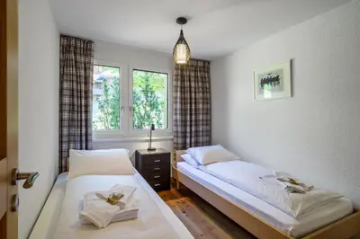 Ein Bett oder Betten in einem Zimmer der Unterkunft Chalet Veronica