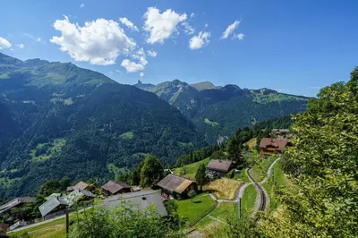 Naturlandschaft in der Nähe der Ferienwohnung