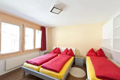 Ein Sitzbereich in der Unterkunft Pollux Family Apartment